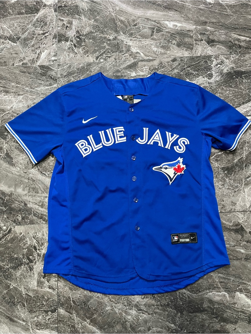 Nike MLB Toronto Blue Jays Authentic On Field Jersey Size 36 Small Merrifield 15